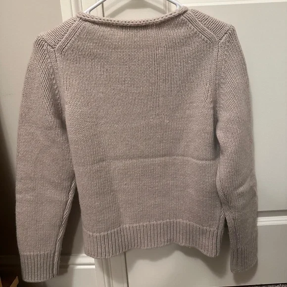 NWOT Alex Mill Jamie Sweater in Camellia, Size M - Picture 6 of 8